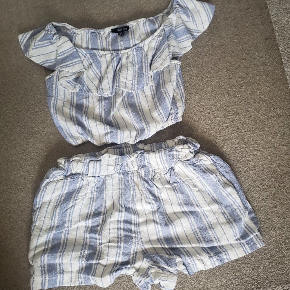 New Look 2 Piece Short Set